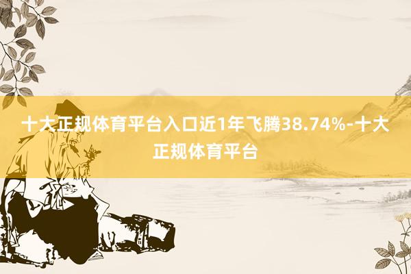 十大正规体育平台入口近1年飞腾38.74%-十大正规体育平台